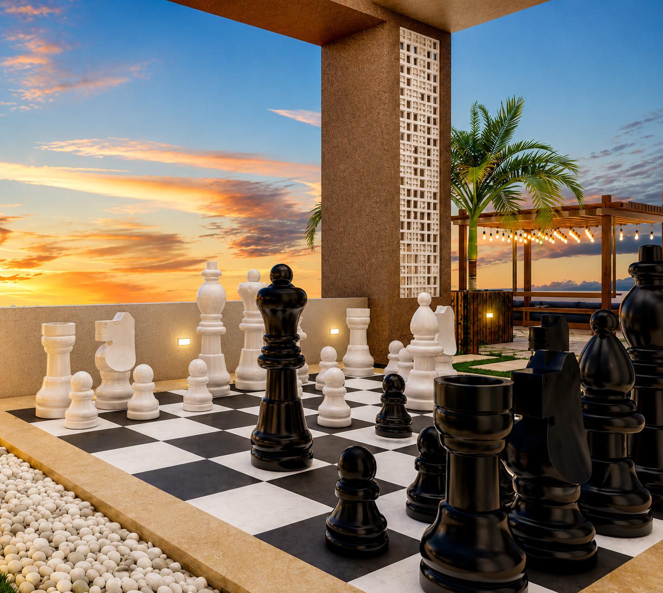 Life sized chess