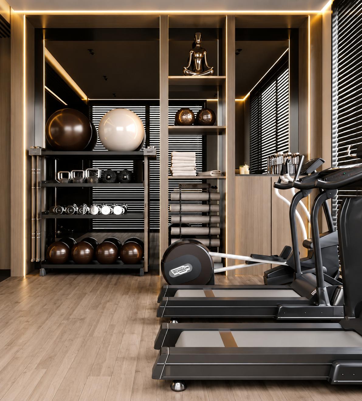 Gym at Delta Meadows, Andheri West
