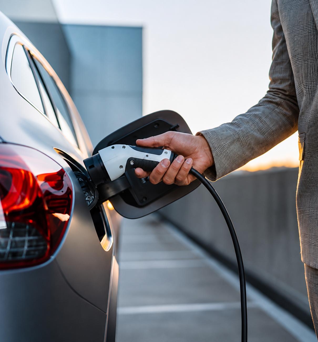 EV charging at Delta Meadows, Andheri West