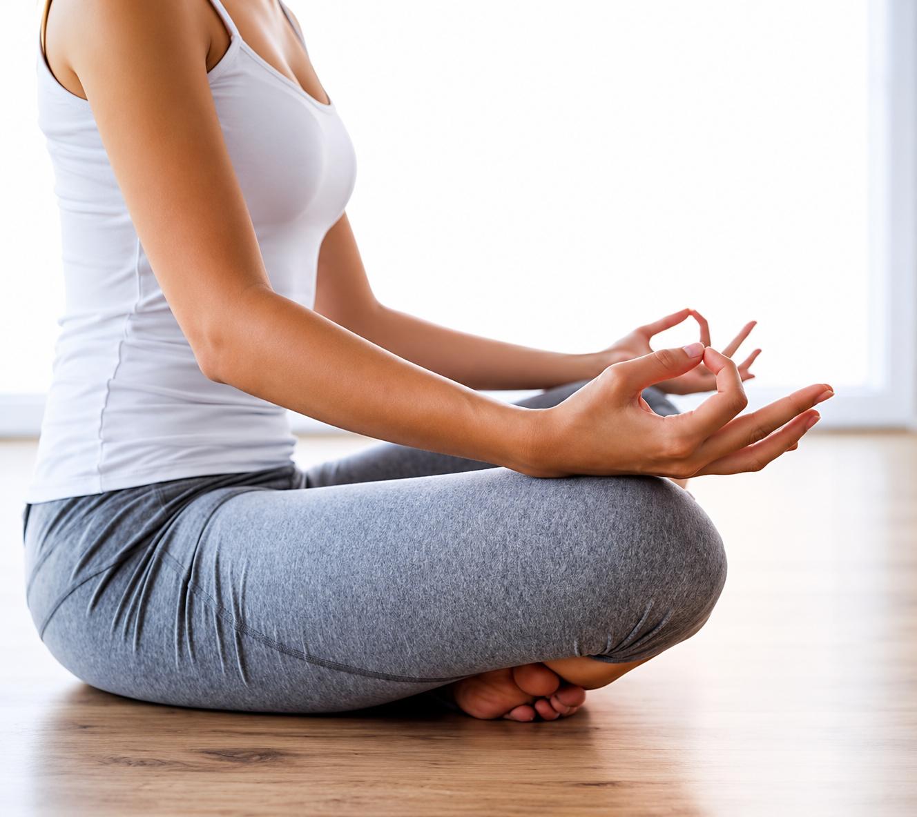 Yoga / meditation at Delta Meadows, Andheri West