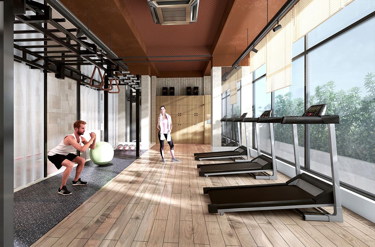 Gym at Kanakia Beverly Heights, Bhayandar East