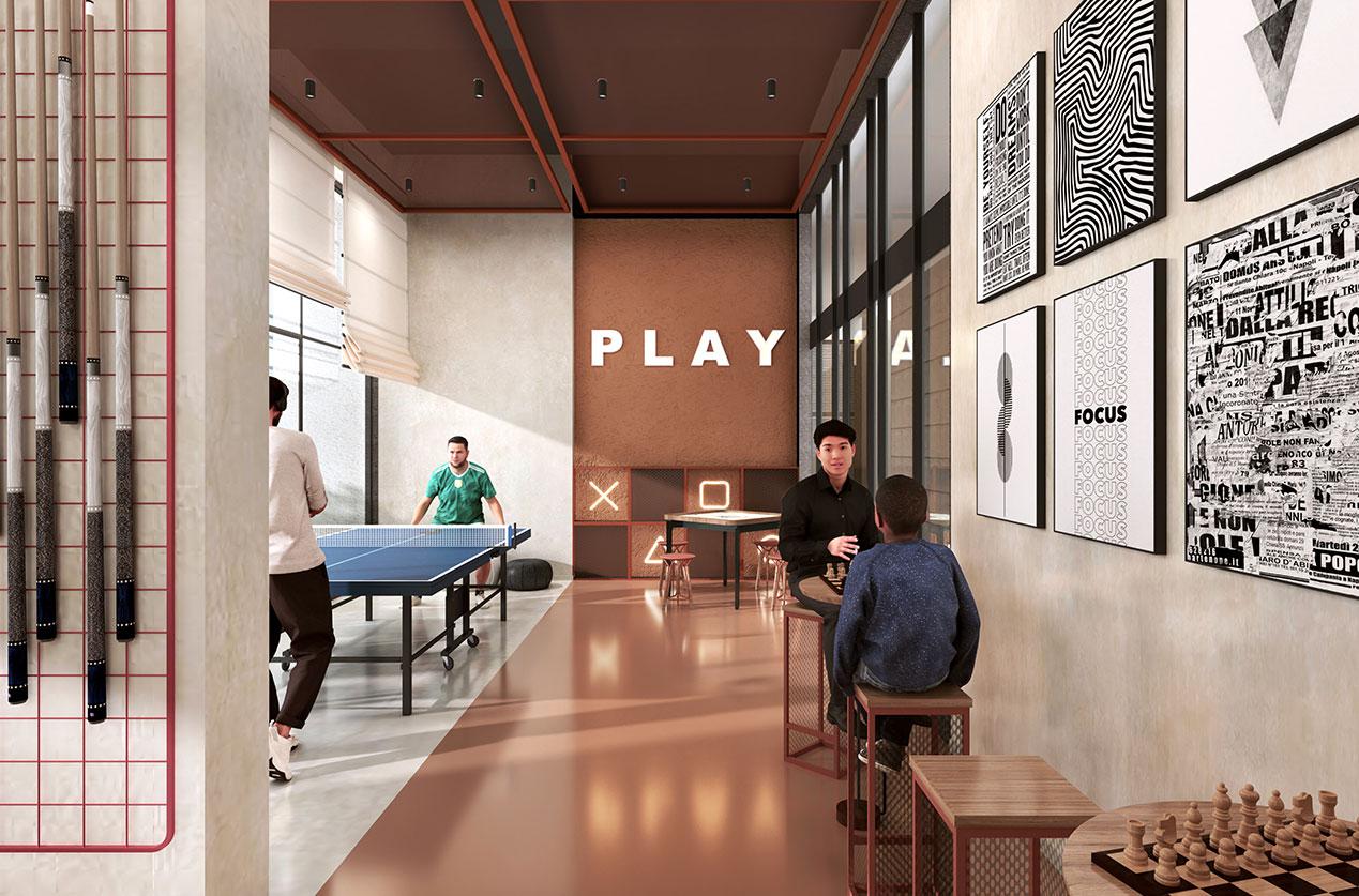 Indoor games at Kanakia Beverly Heights, Bhayandar East