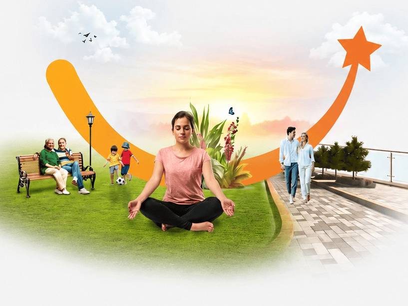 Yoga / meditation at Sigma Jade, Jogeshwari West