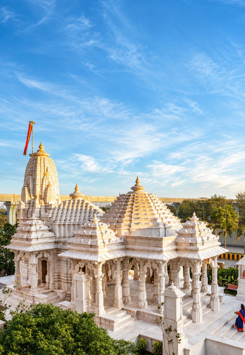 Temple at Lodha Aura, Wadala East