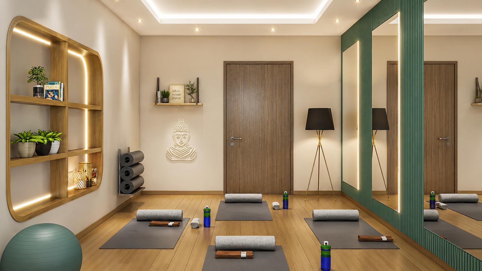 Yoga / meditation at Hum Gagansagar, Borivali West