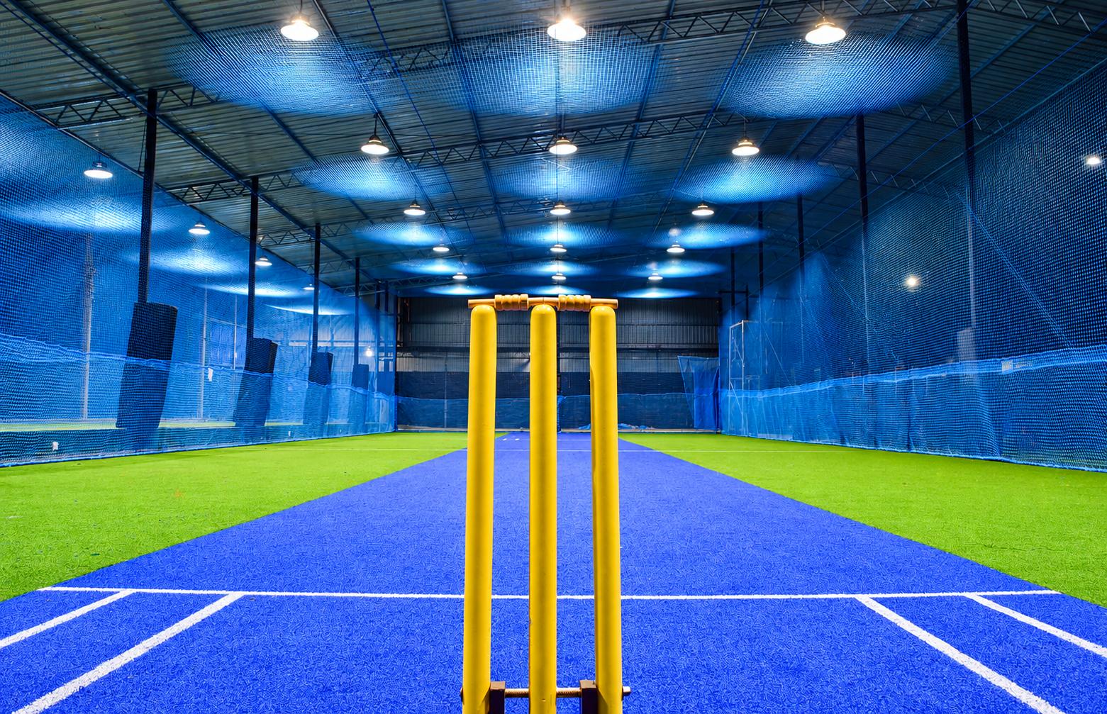Cricket pitch at Dosti Mezzo 22, Sion