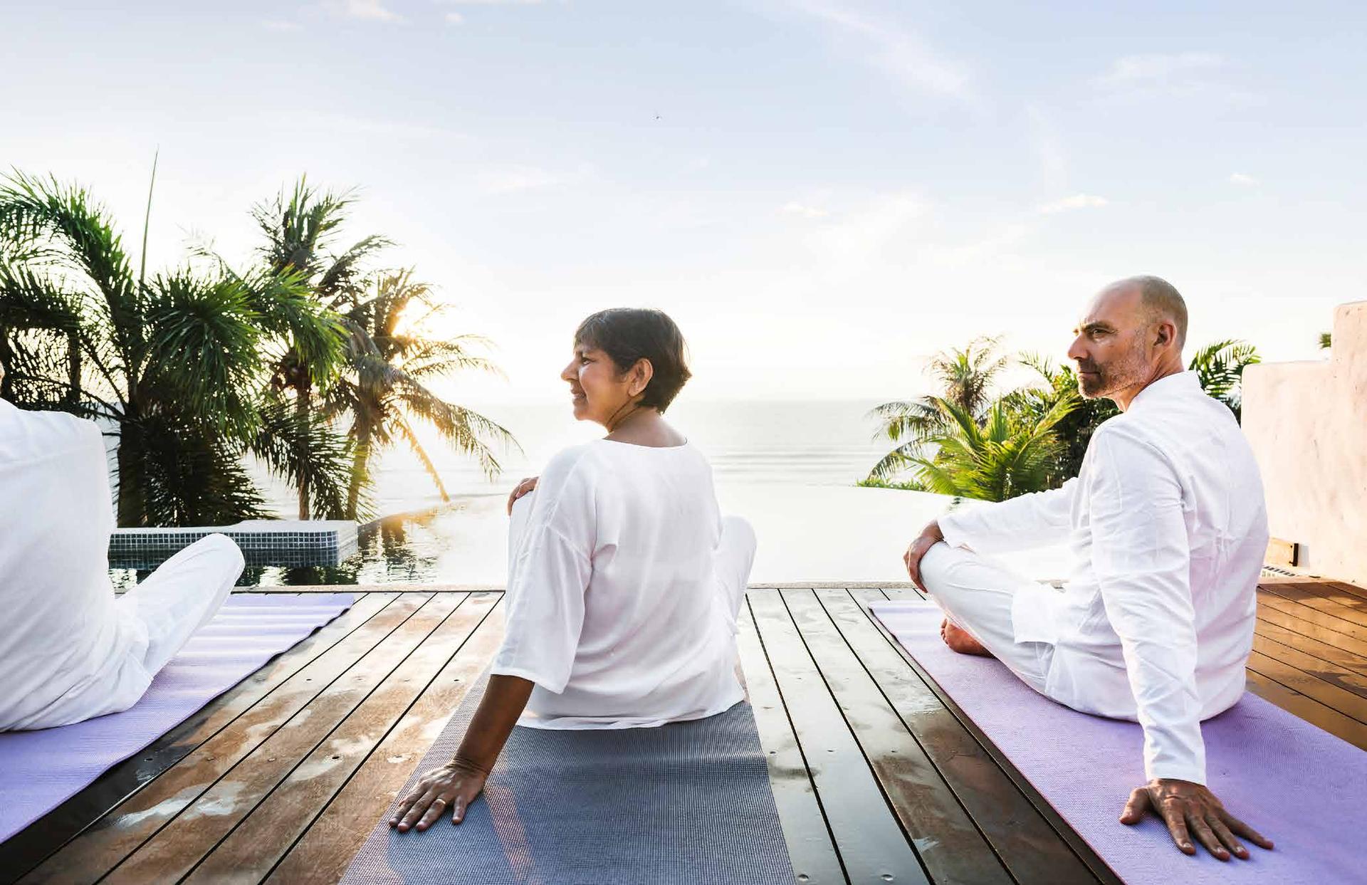 Yoga / meditation at Dosti Mezzo 22, Sion