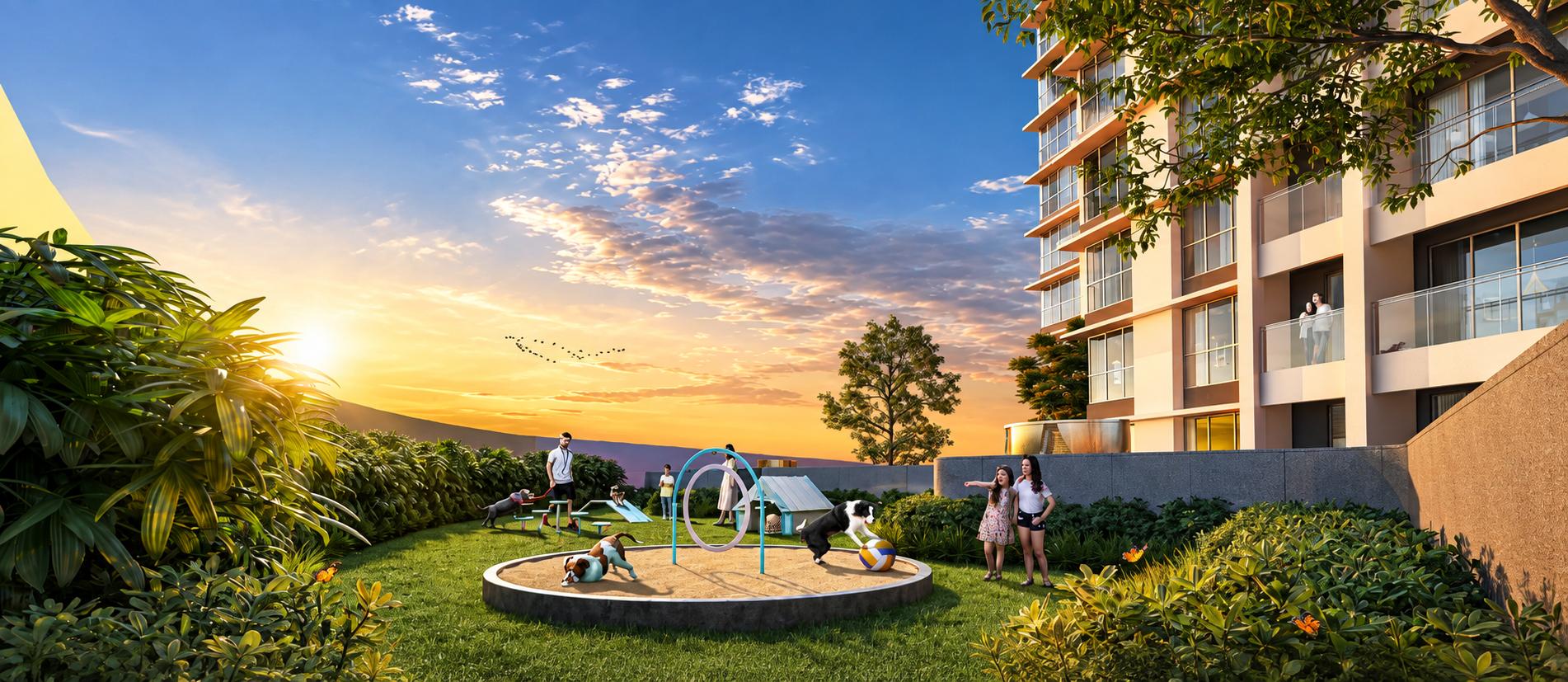 Pet park at Raymond  Invictus by GS - BKC, Bandra East