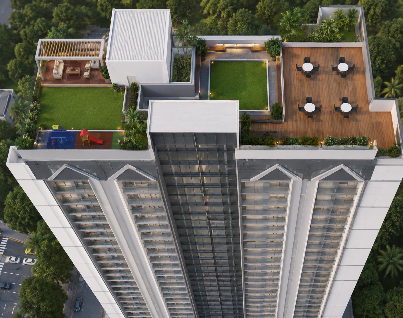Outdoor sports at Rijin Florence, Dahisar West