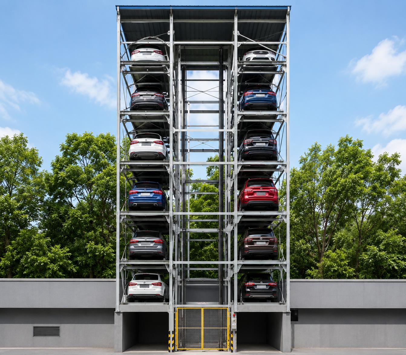 Visitor parking at Rijin Florence, Dahisar West