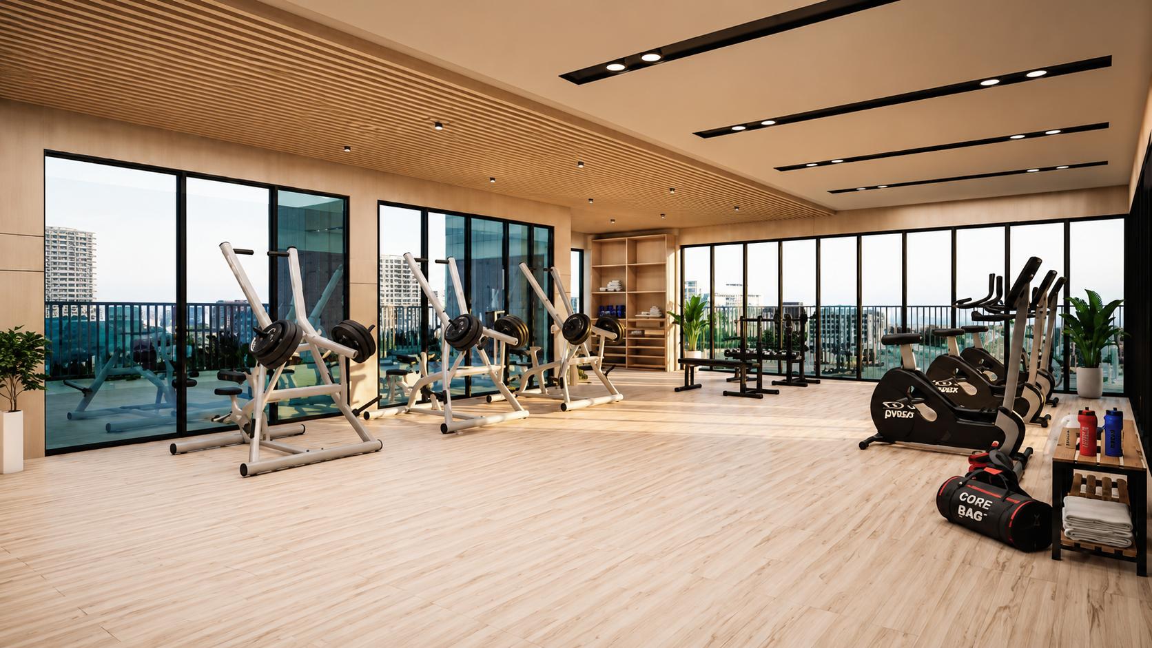 Gym at Suraj Park View, Dadar West