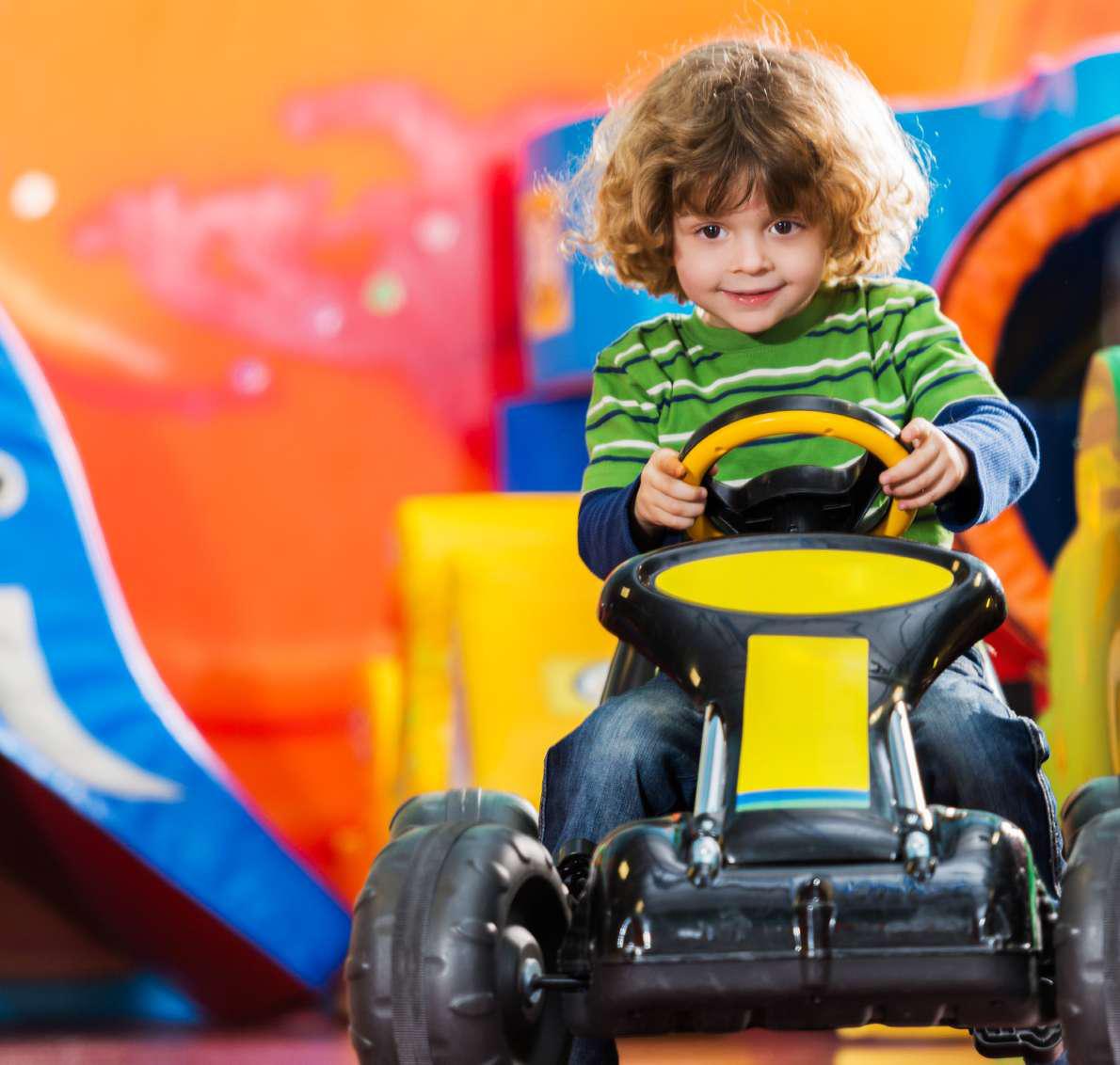 Children's play area at Birla Niyaara, Worli
