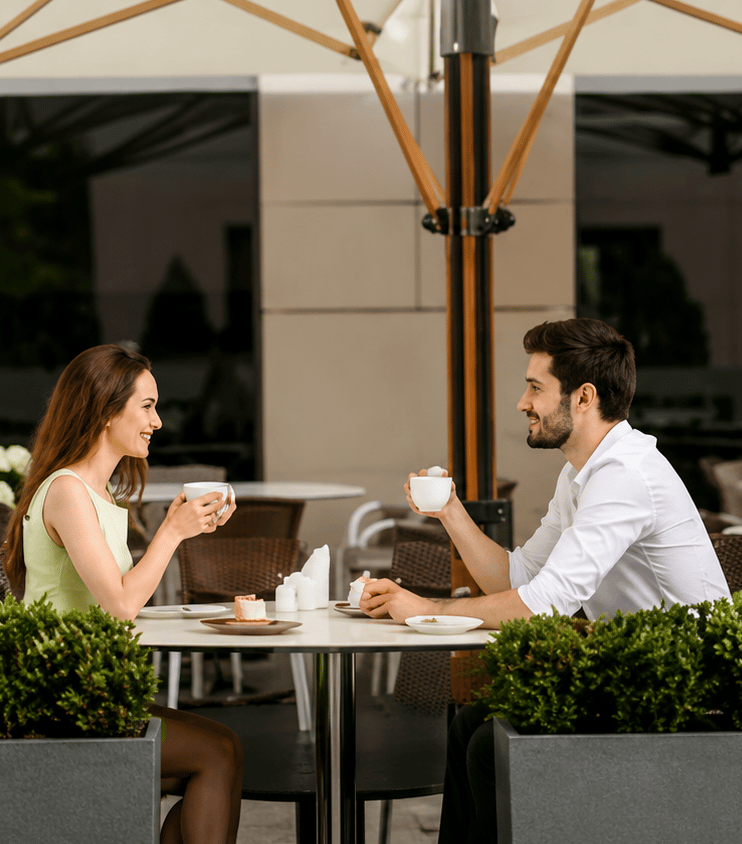 Café at Ruparel Stardom, Malad West