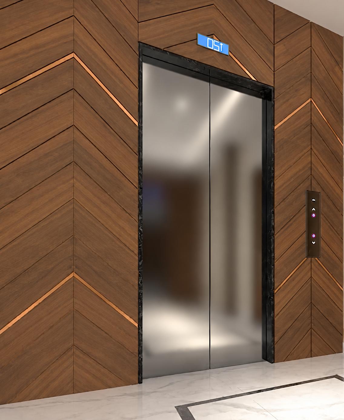 Elevators at PCPL Pearl Palace, Santacruz West