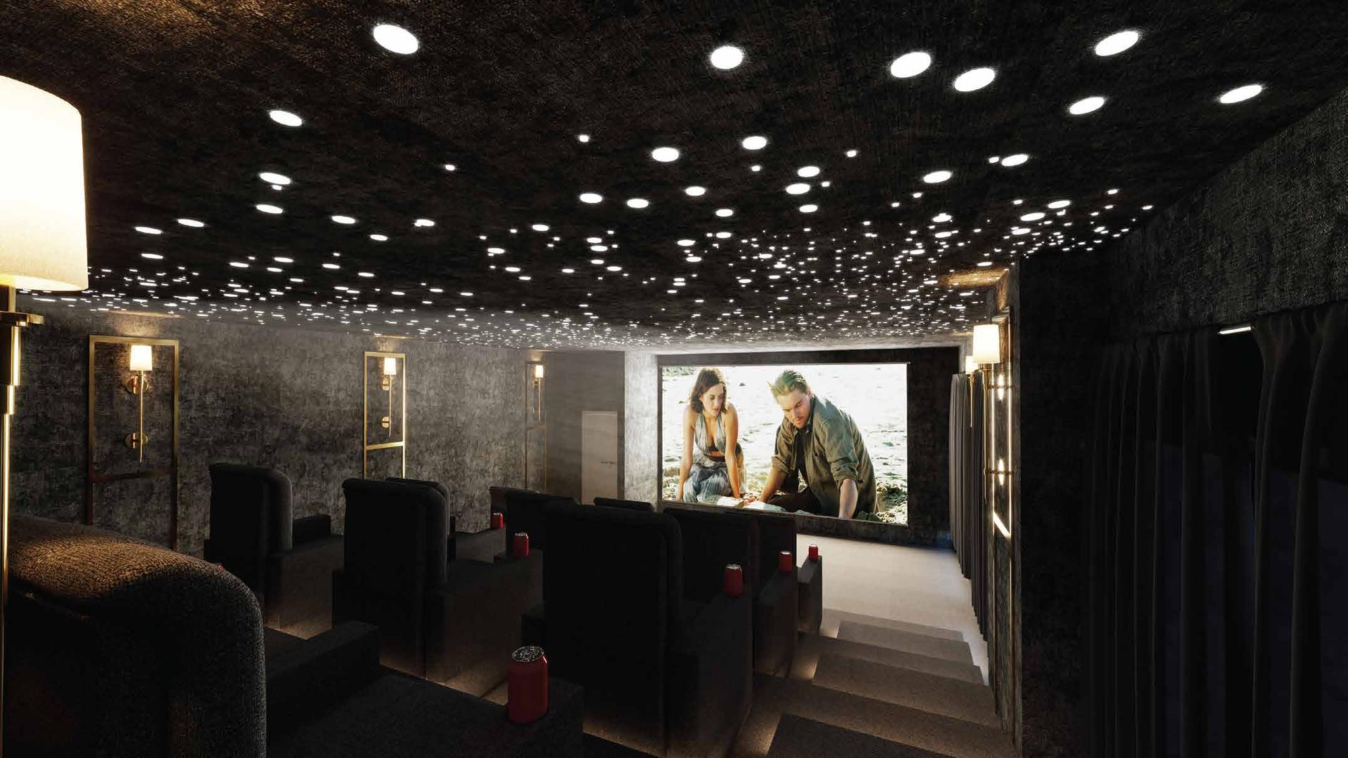 Mini theatre at Ruparel Westsky, Kandivali West