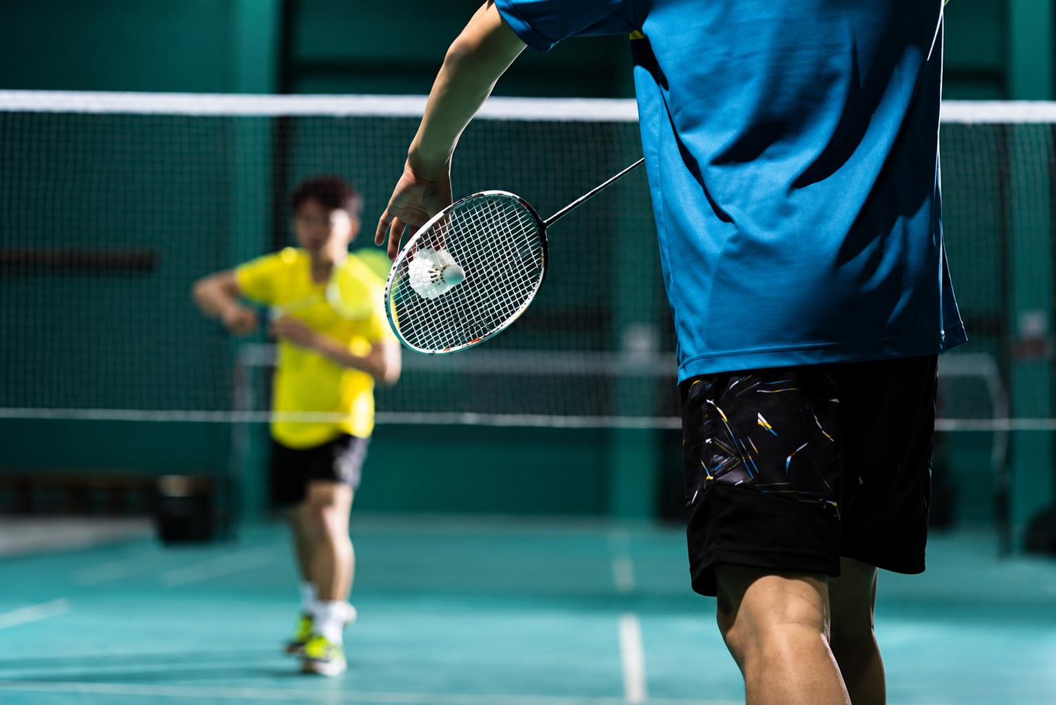 Badminton court at Sugee Vaayu, Mulund West