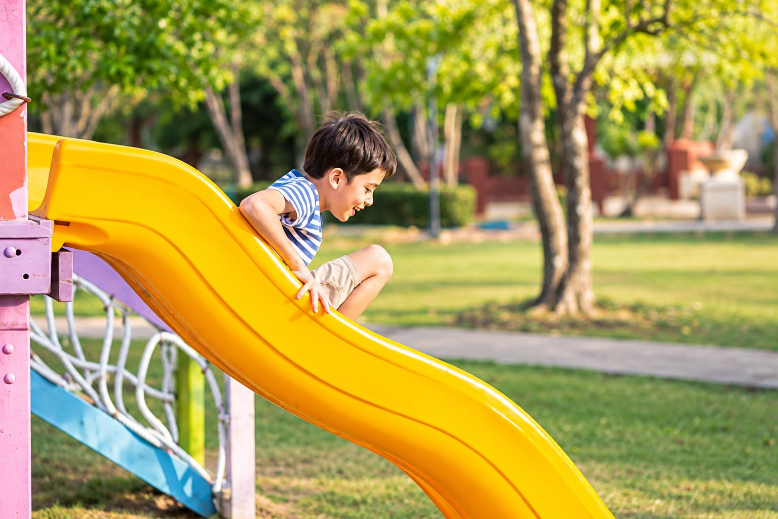 Children's play area at Sugee Vaayu, Mulund West