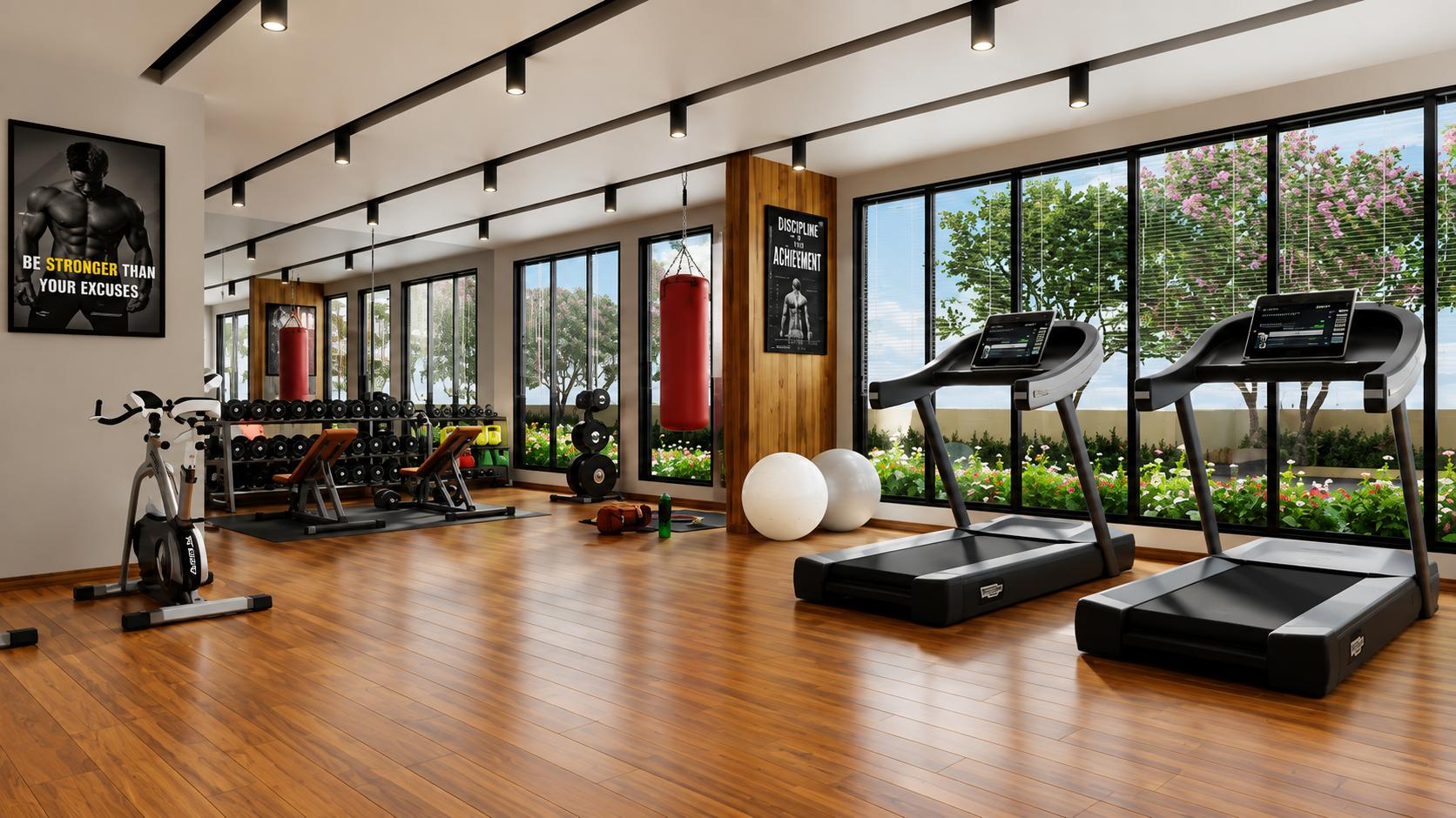 Gym at Gurnani Marquis  Residences, Malad West