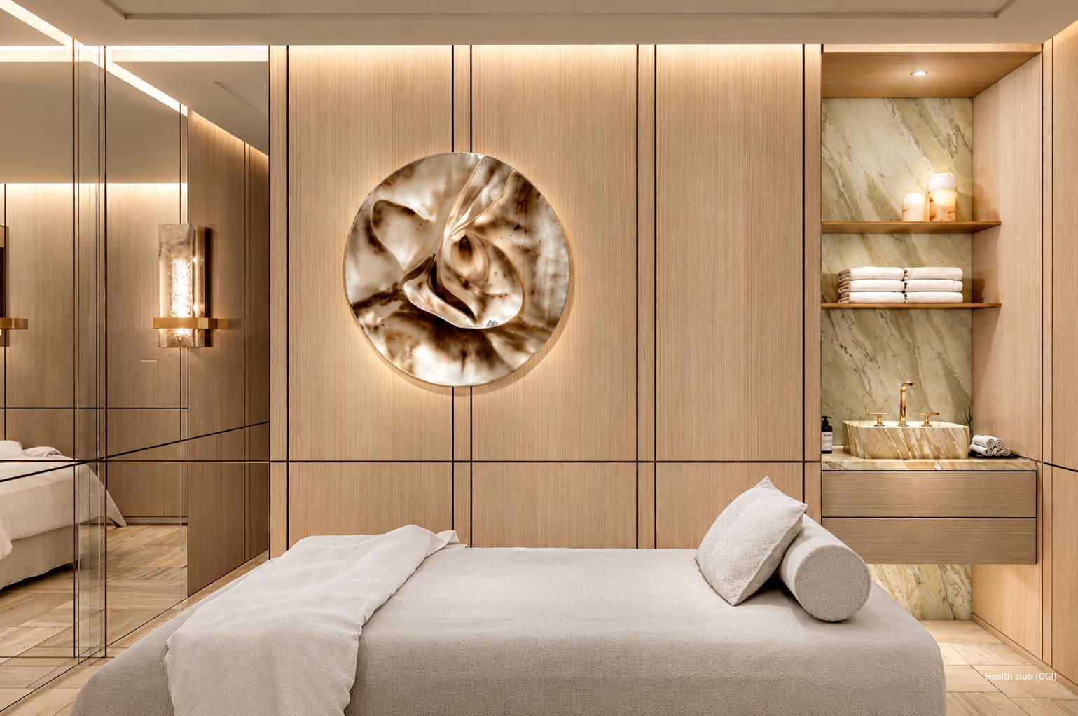 Spa / sauna at Lodha Aureus, Sewri