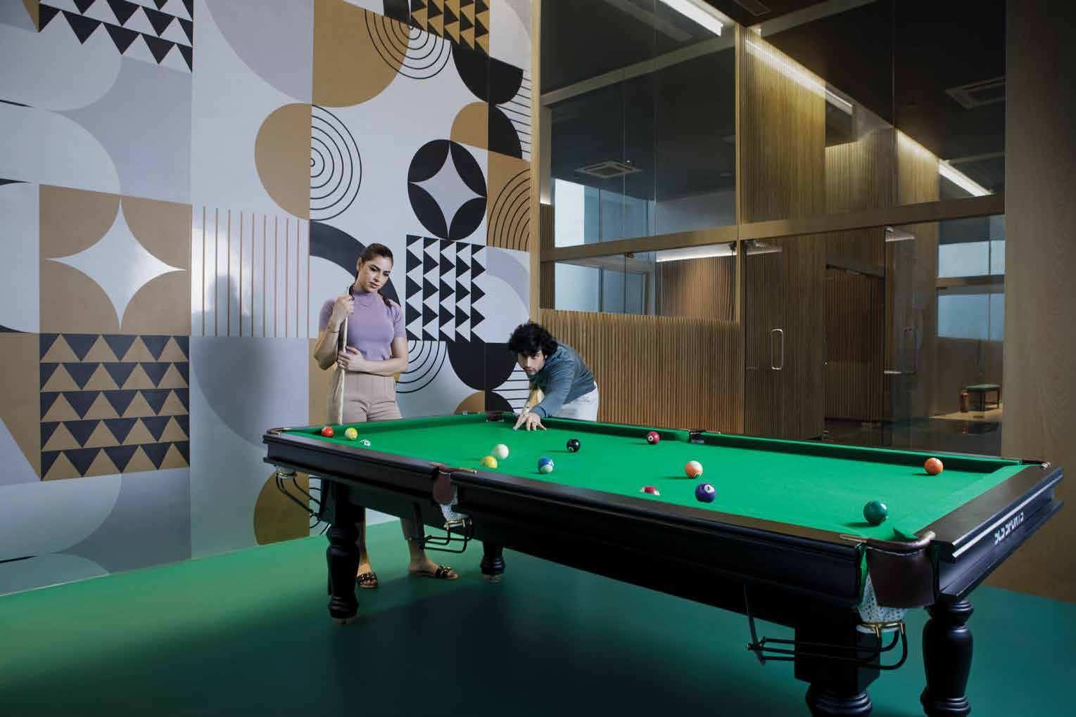 Indoor games at Monte South, Byculla West