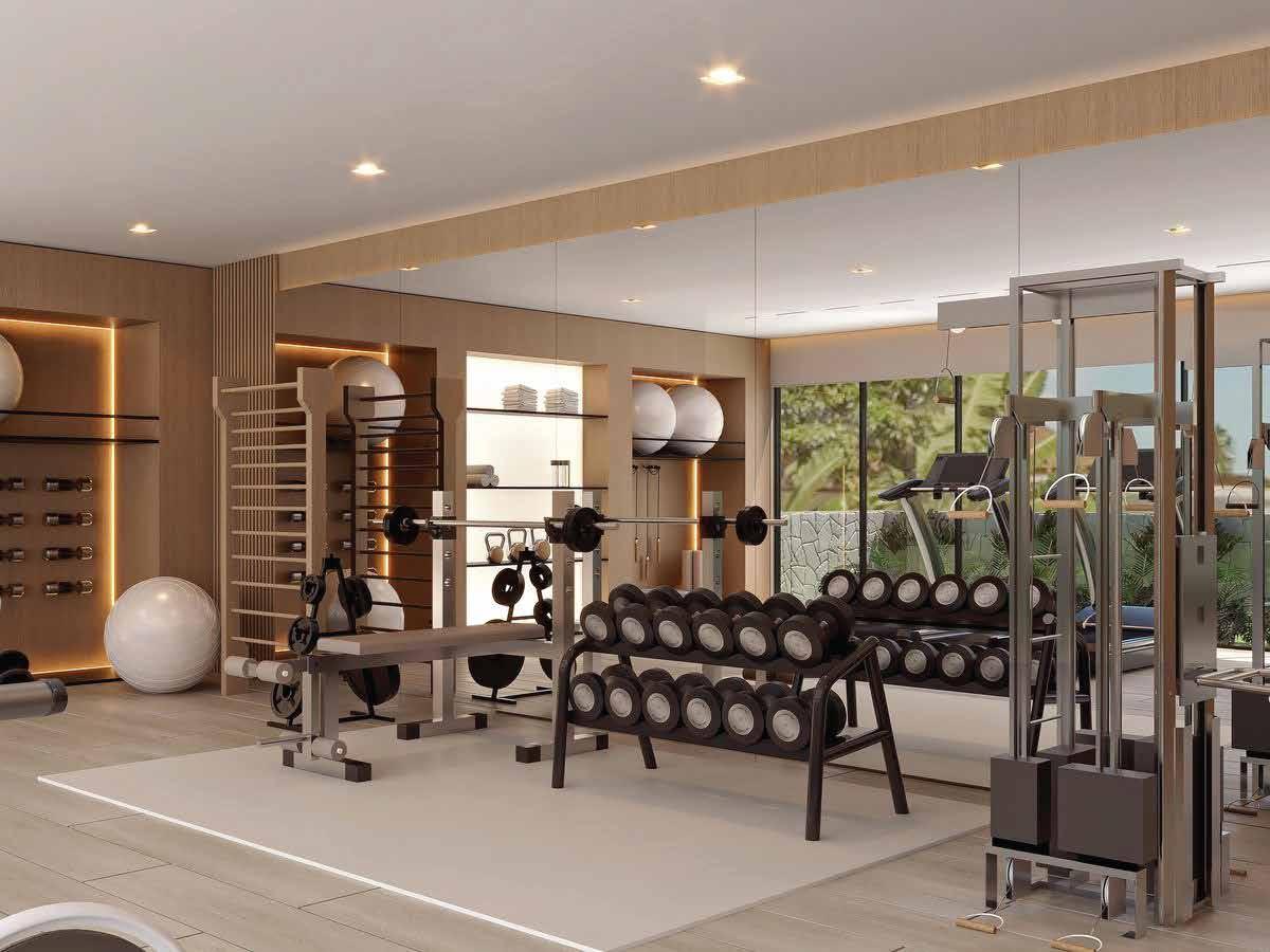Gym at DTG Aspire, Kandivali West