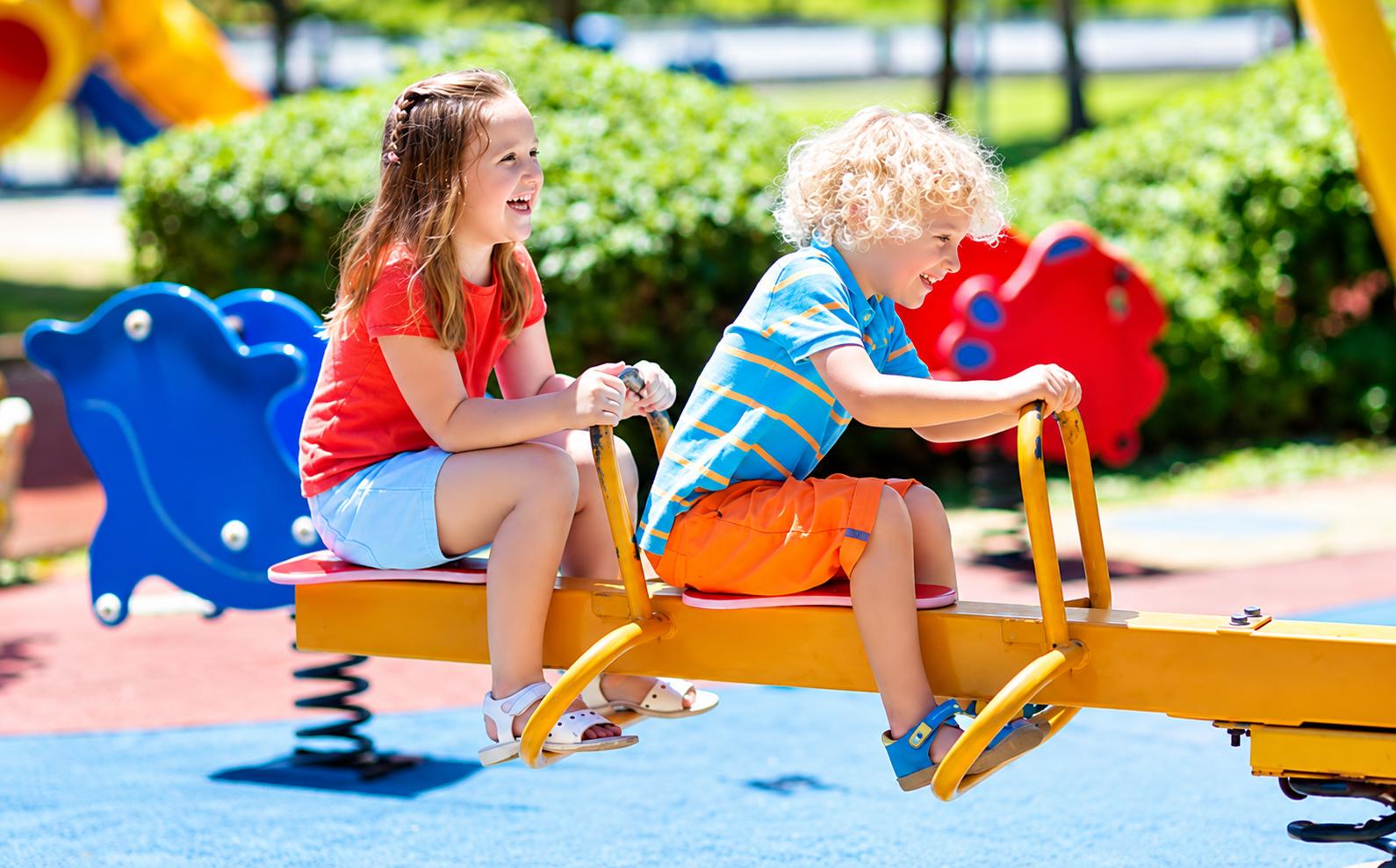 Children's play area at Milan Mandir NX, Malad West
