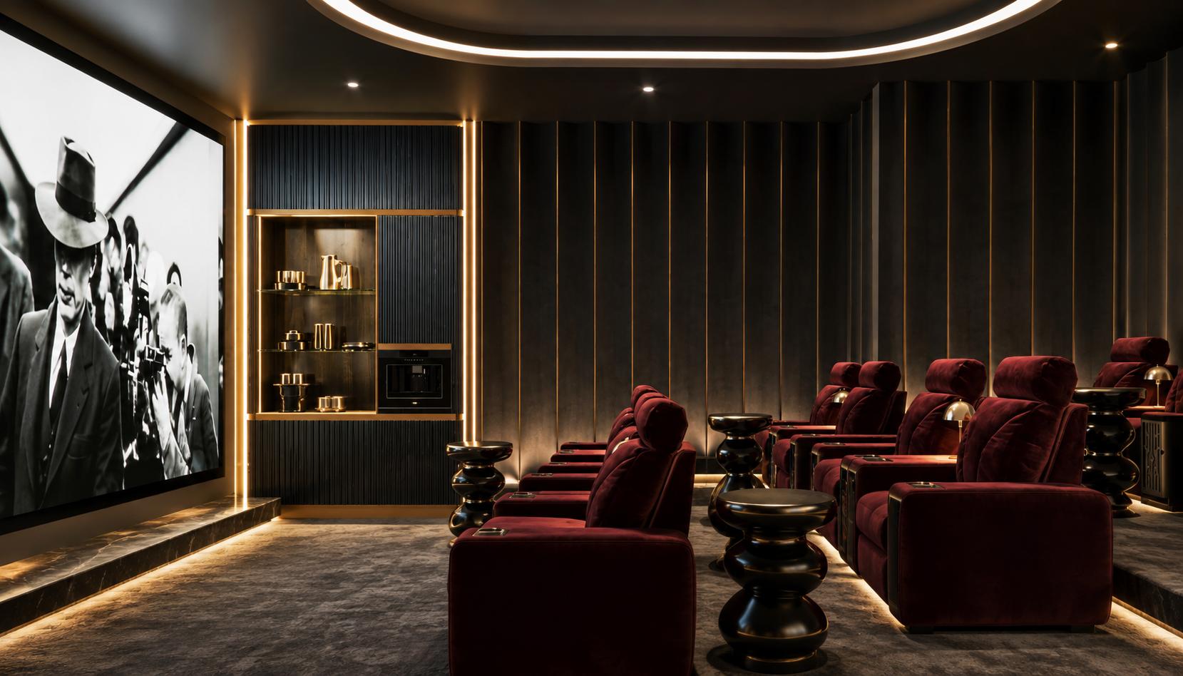 Mini theatre at Lotus Varun, Bandra West