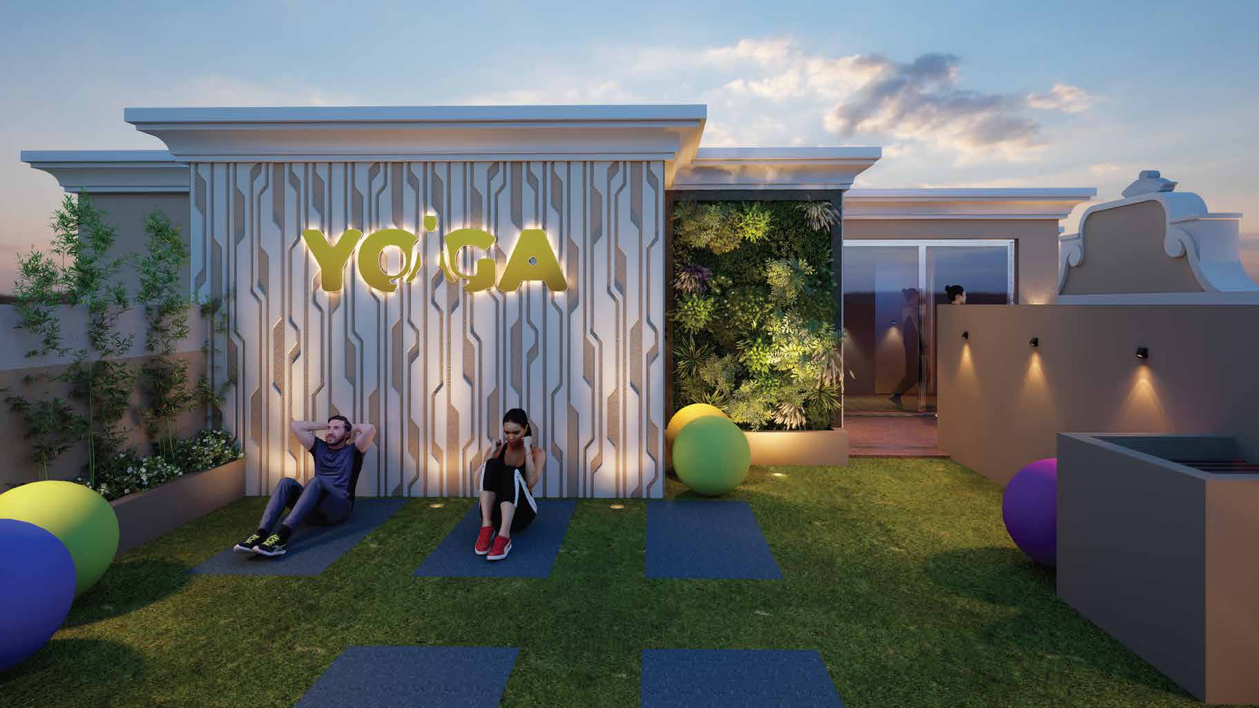 Yoga / meditation at Stans Arize, Jogeshwari East