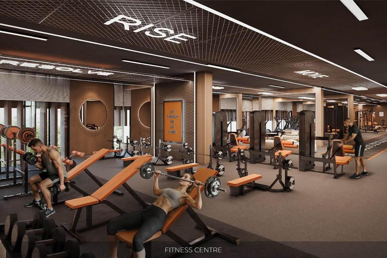 Gym at Avhad Bayline Residency, Mahim West