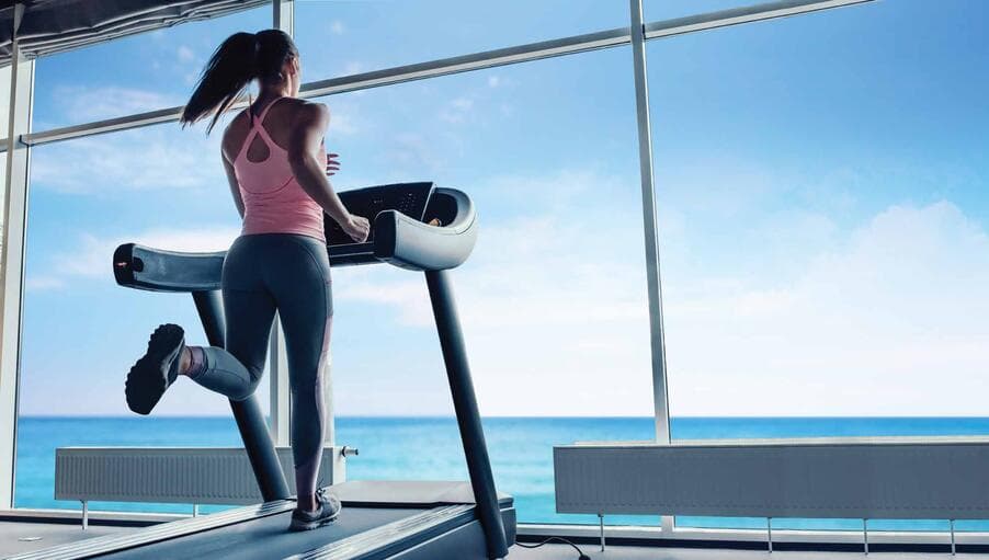 Gym at Prestige Ocean Towers, Girgaon