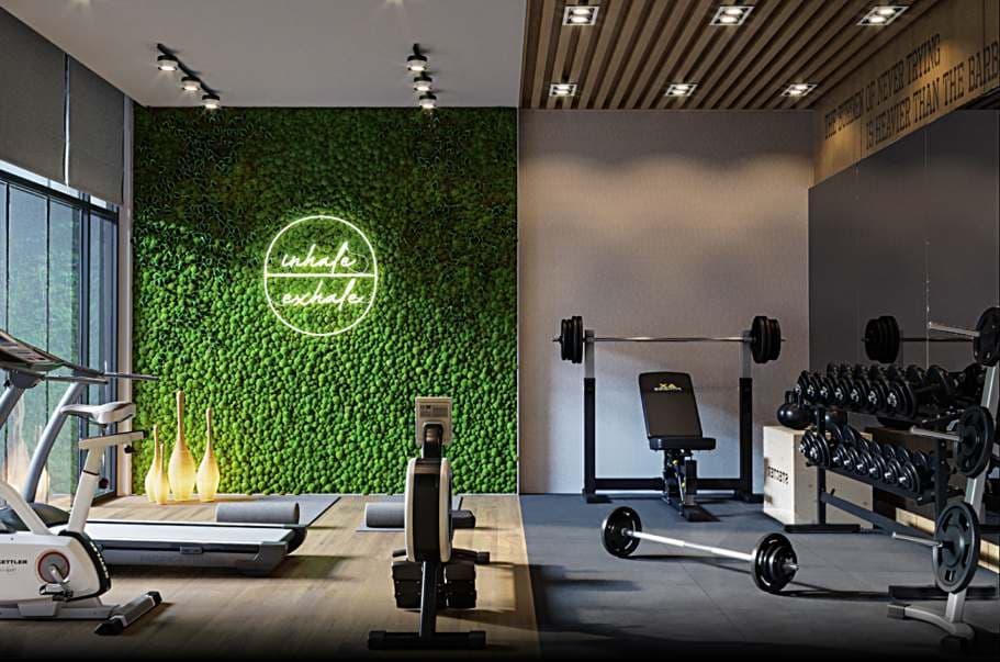 Gym at Alag Ananta, Ghatkopar East