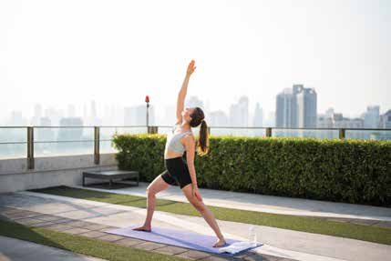 Yoga / meditation at Rustomjee Ozone Sky, Goregaon West