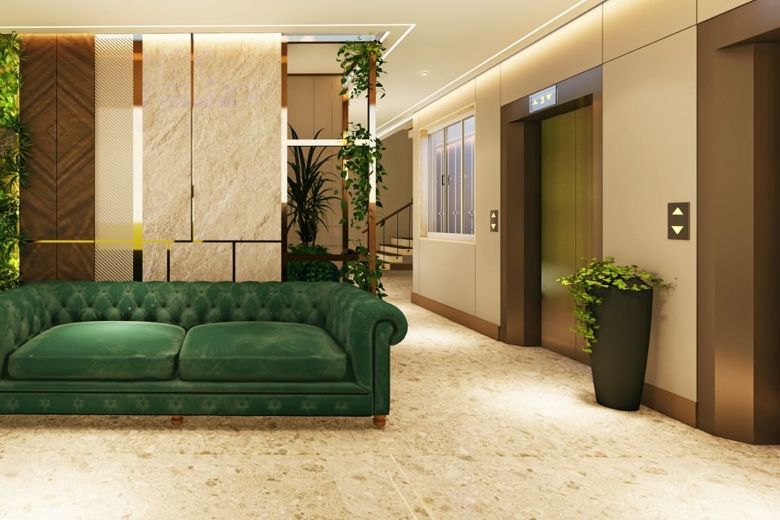 High-speed elevators at Rathi Nivera, Borivali East