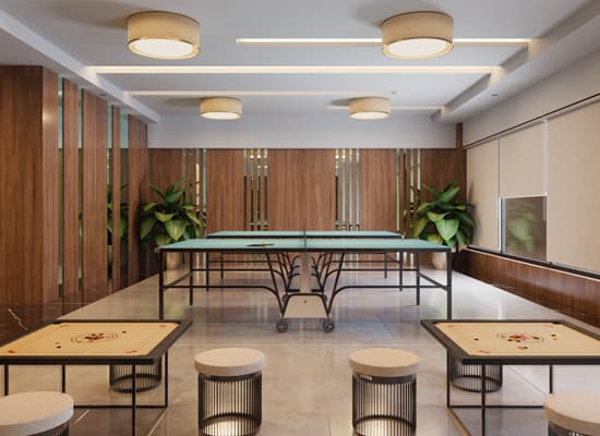 Indoor games at Agarwal Florence, Goregaon West
