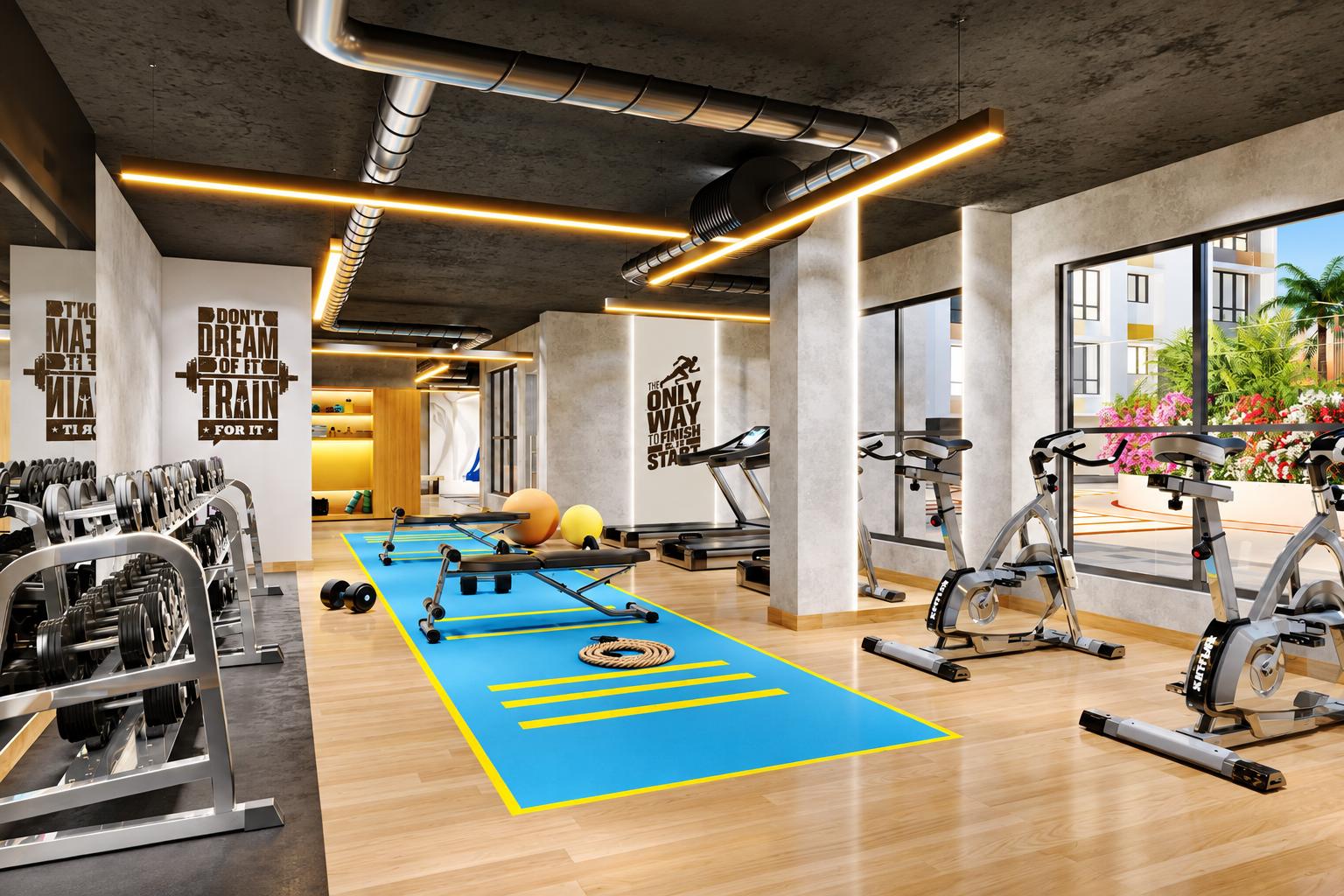Gym at Kolte Patil Alora, Santacruz East