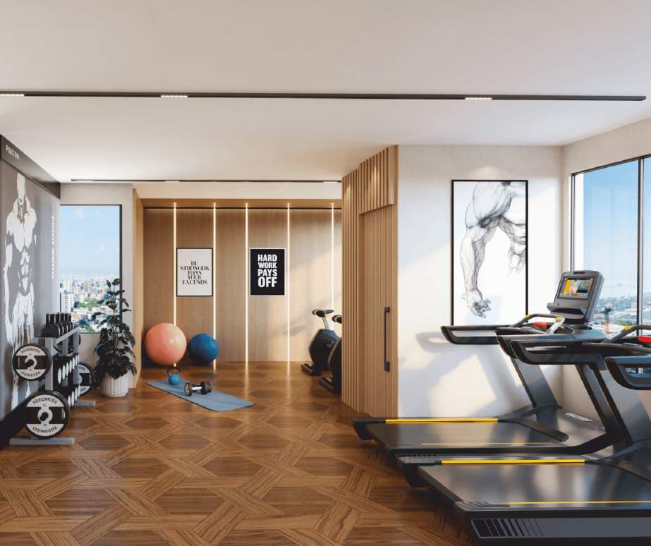 Gym at Avenue 18, Dadar East