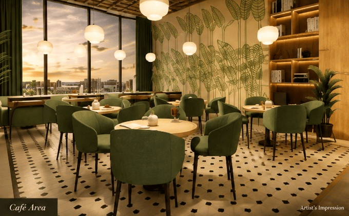 Café at Chandak Treesourus, Malad West