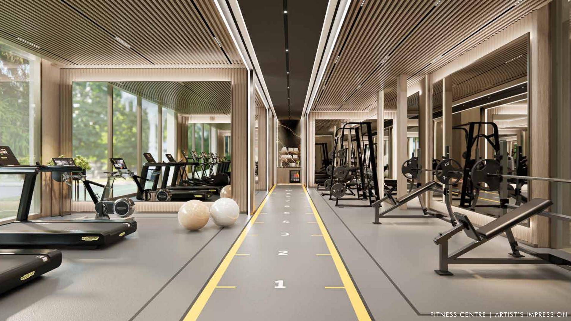 Gym at Rustomjee Crescent, Bandra West