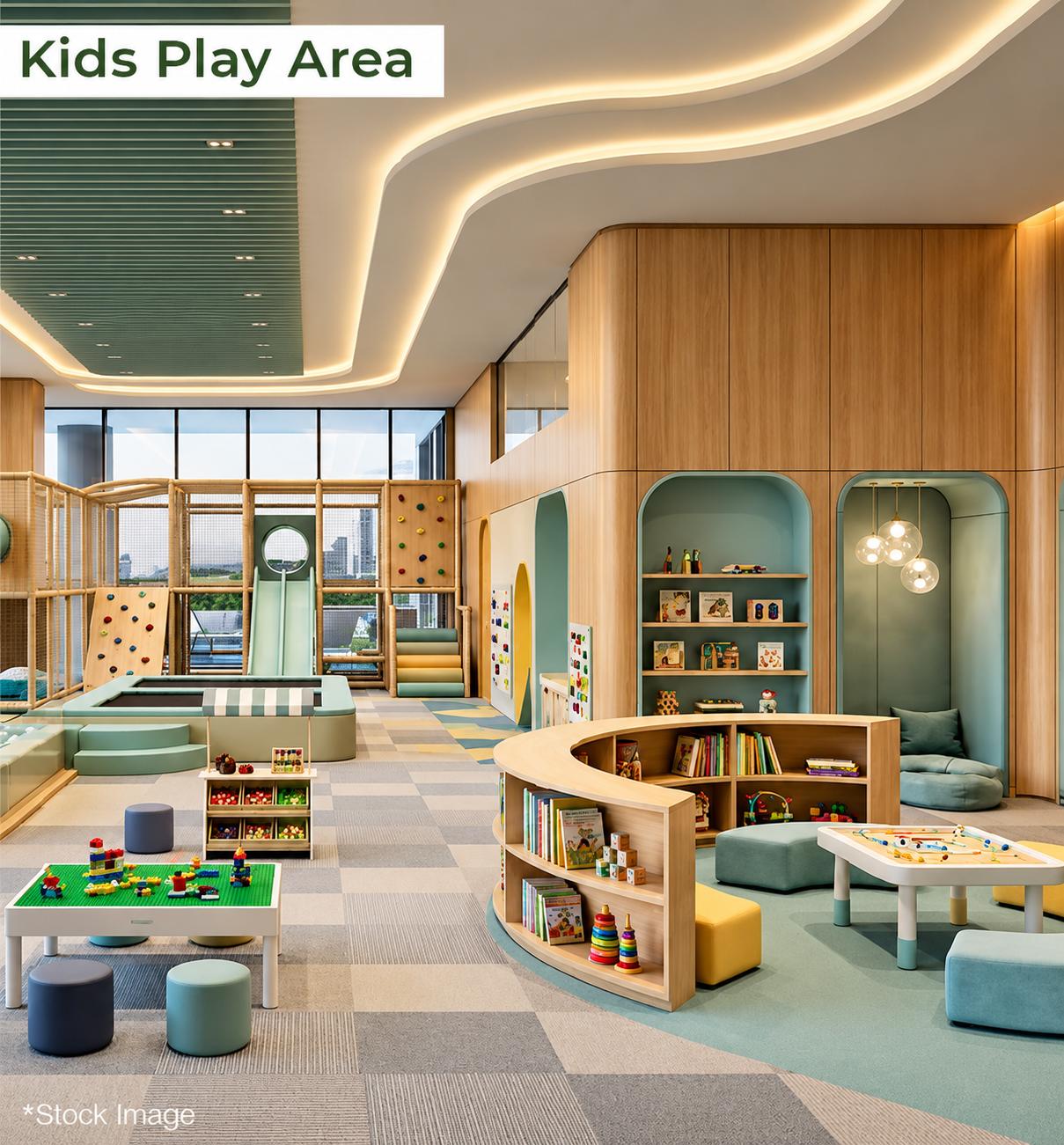 Children's play area at Heritage Emerald, Ghatkopar East