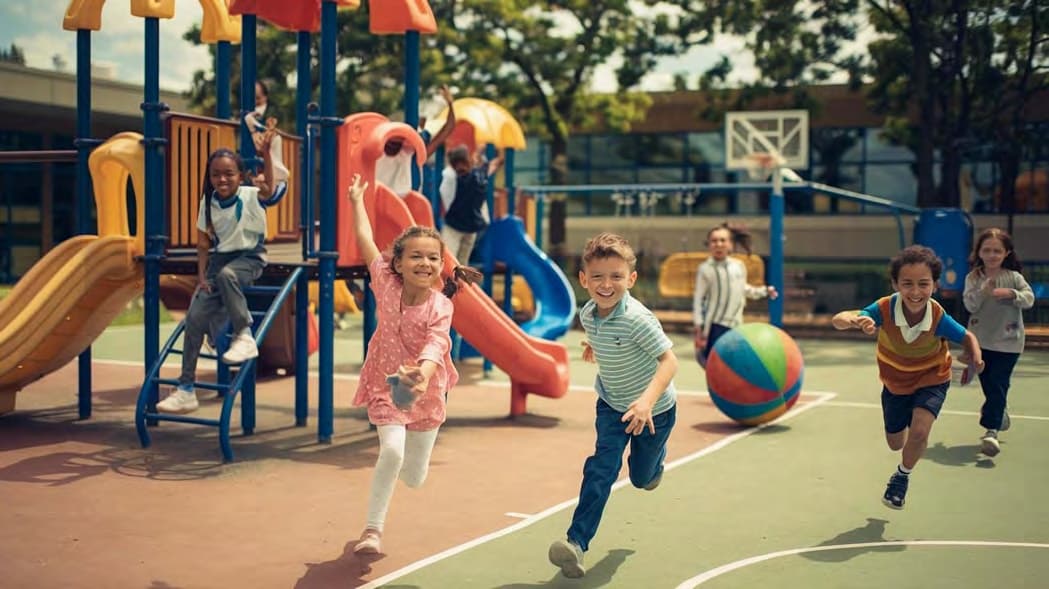Children's play area at CR Meluha, Malad East