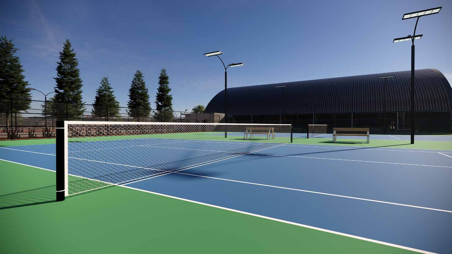 Pickleball court at Lokhandwala Vibe, Andheri West