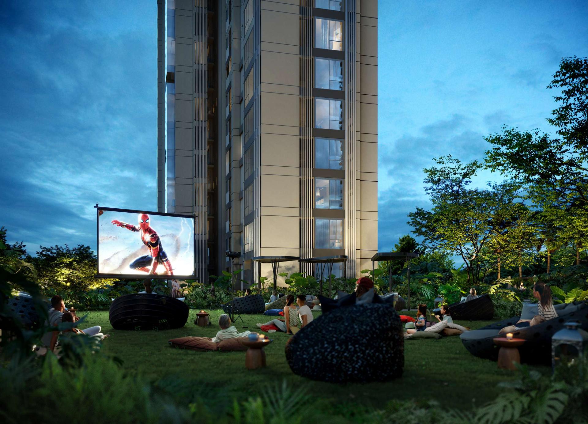 Amphitheater at Piramal Aranya, Byculla East