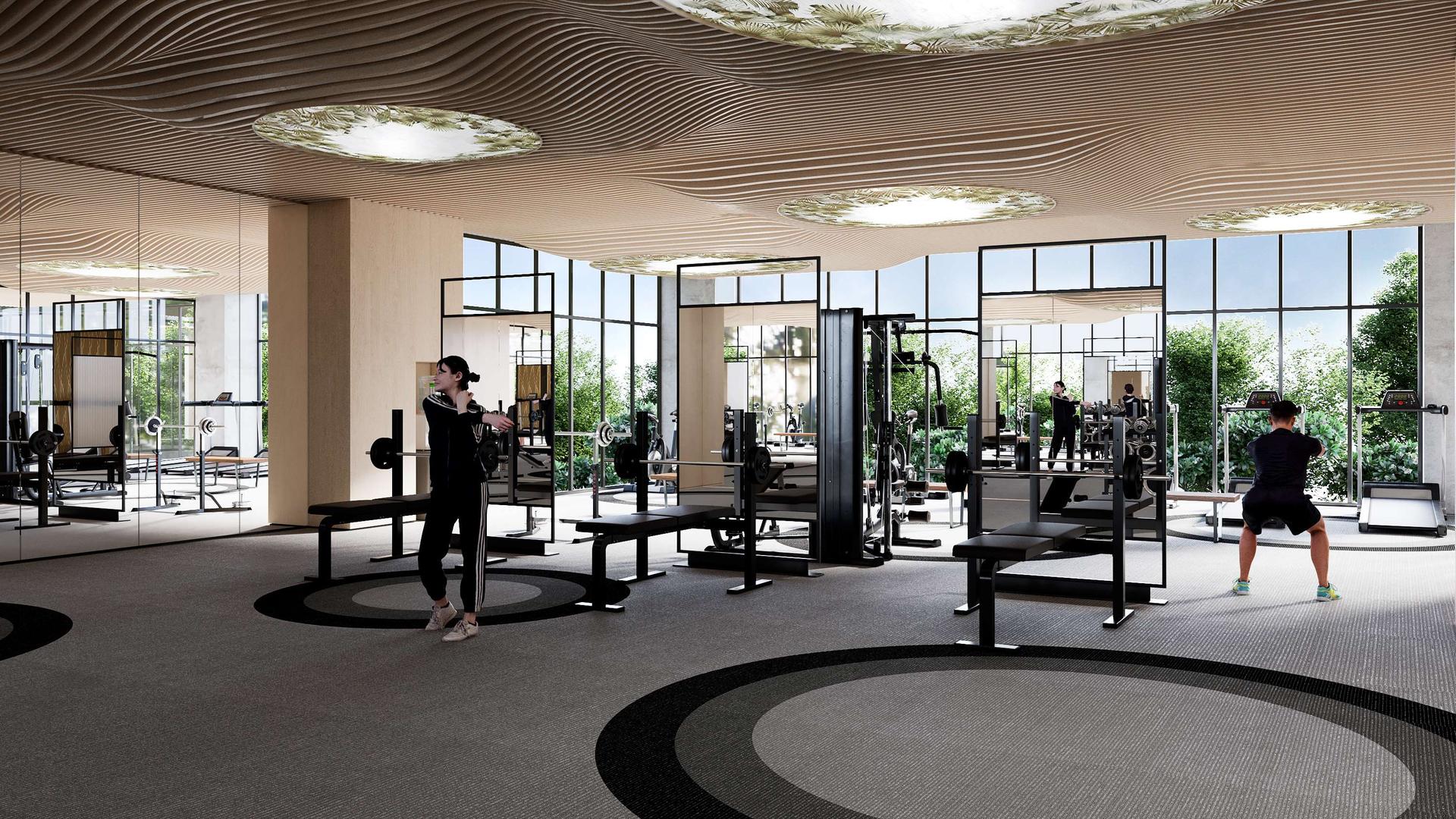 Gym at Piramal Aranya, Byculla East