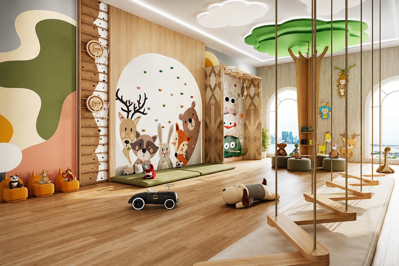Children's play area at Hiranandani Bay Heights, Bandra West