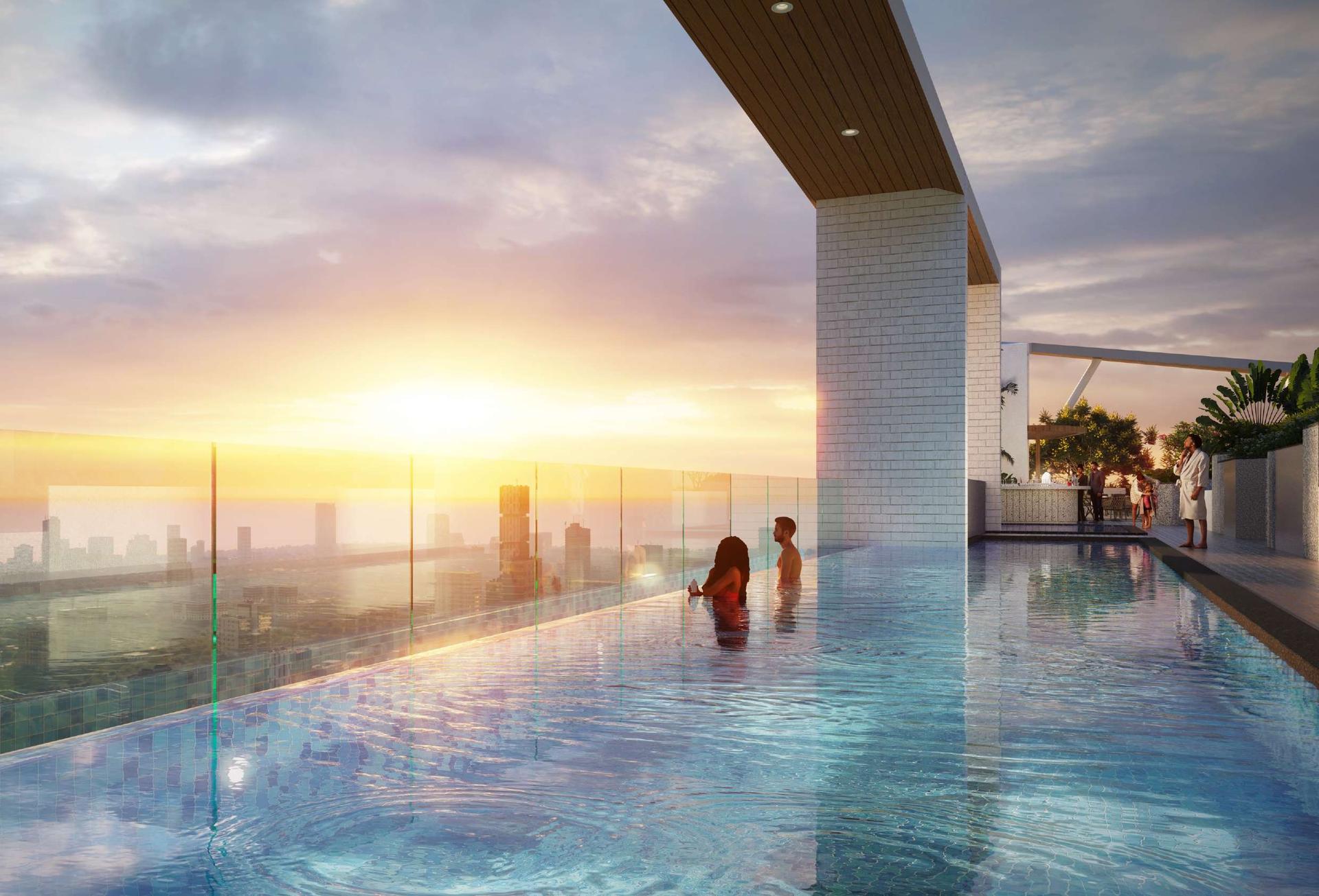 Swimming pool at AnchorPoint Aviara, Malad West