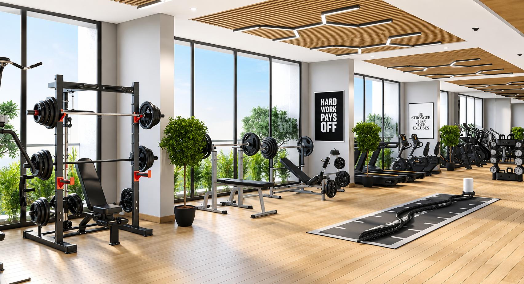 Gym at Spenta Anthea, Versova