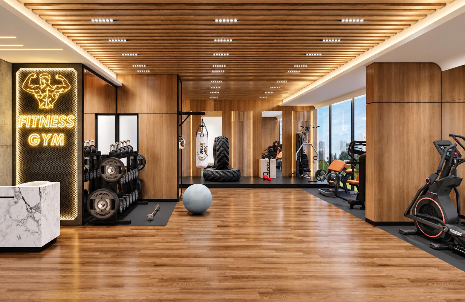 Gym at Satellite Aristia, Andheri East