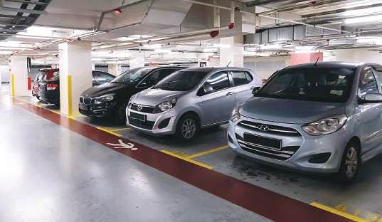 Guest parking at Kalpataru Advay, Borivali West