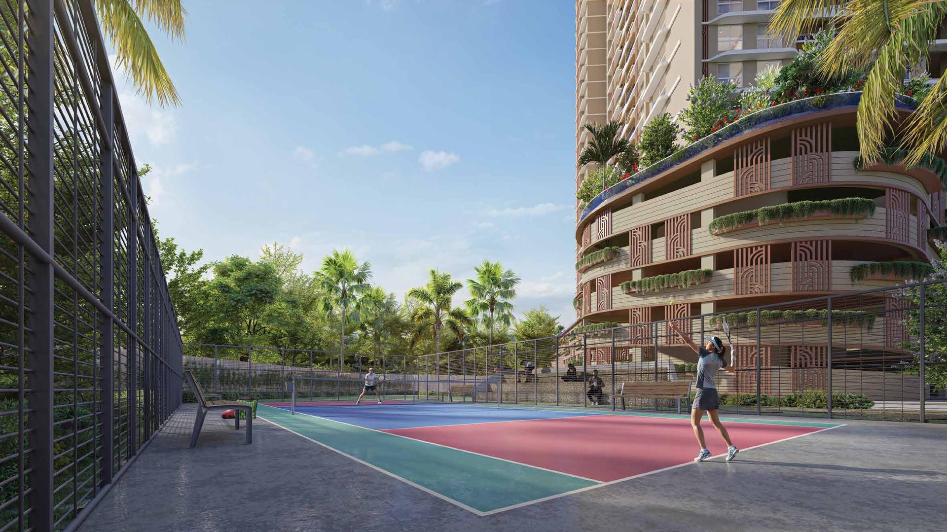 Tennis court at Mayfair Codename Coral, Mira Road