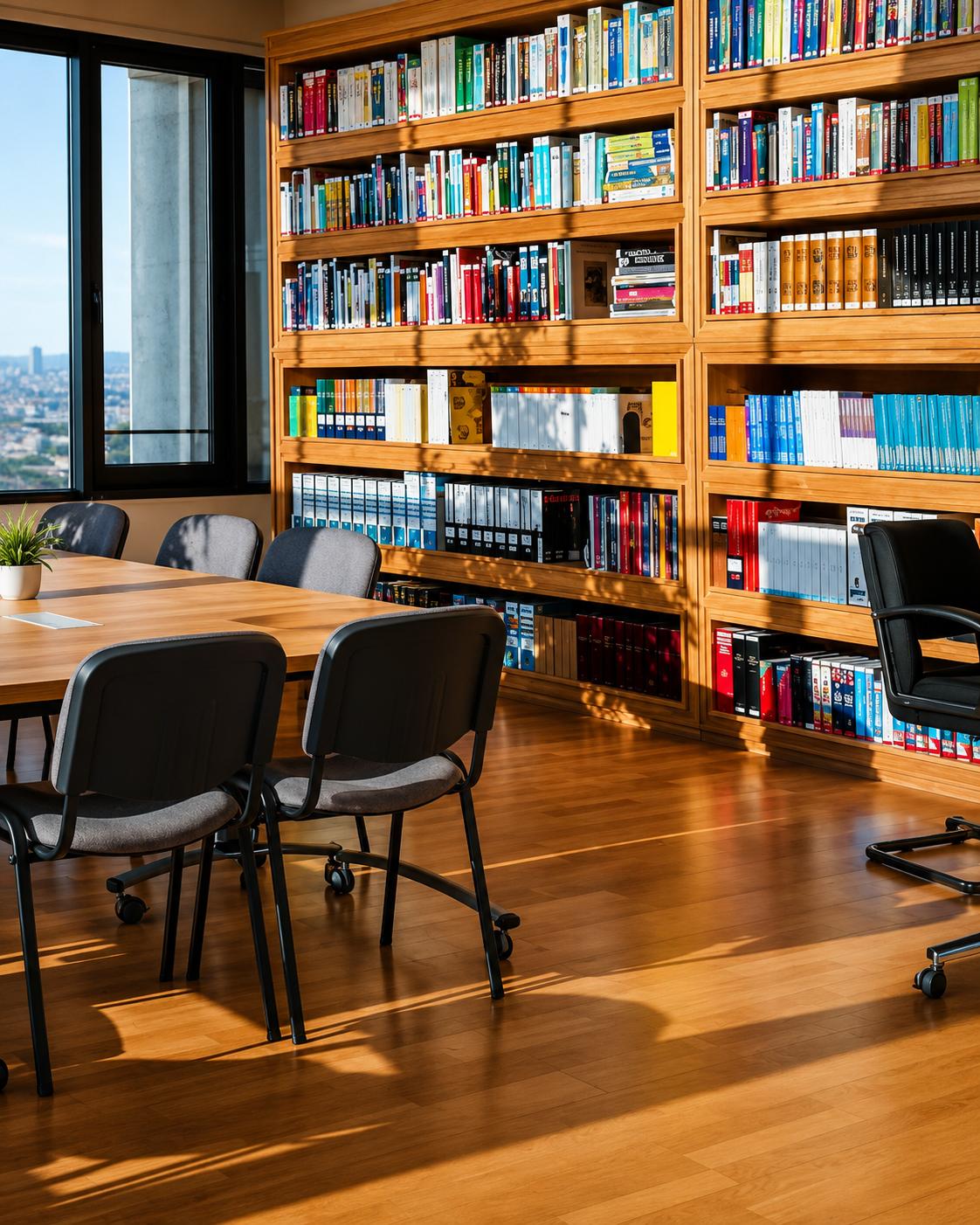 Library at H.Rishabraj Trident, Juhu